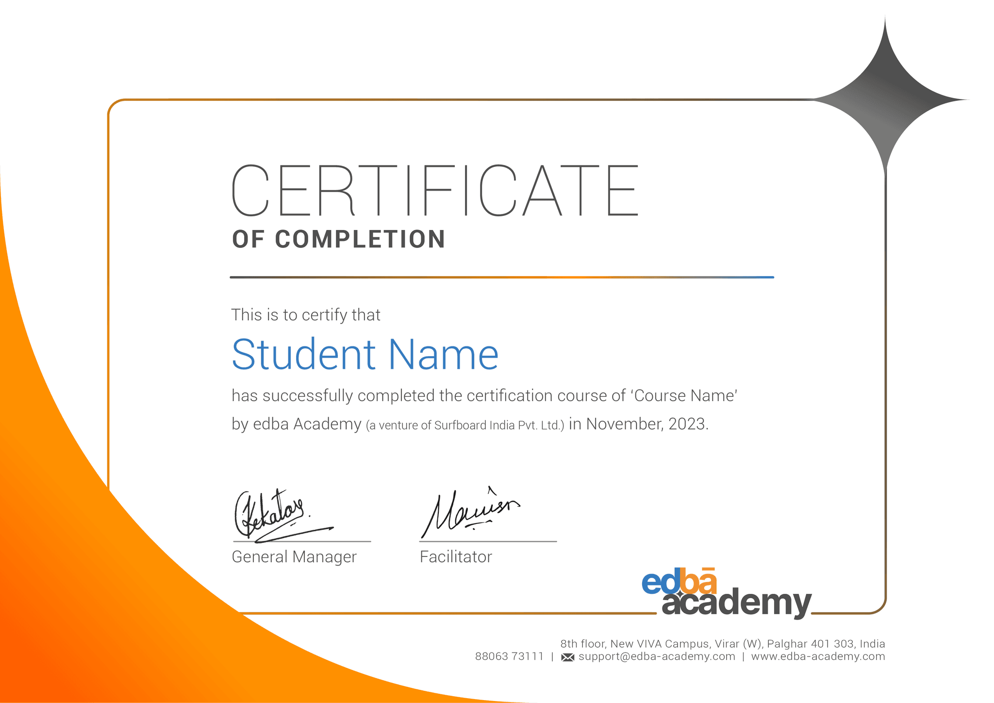 About Us | edba academy